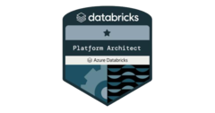 Databricks Certified: Azure Databricks Platform Architect badge